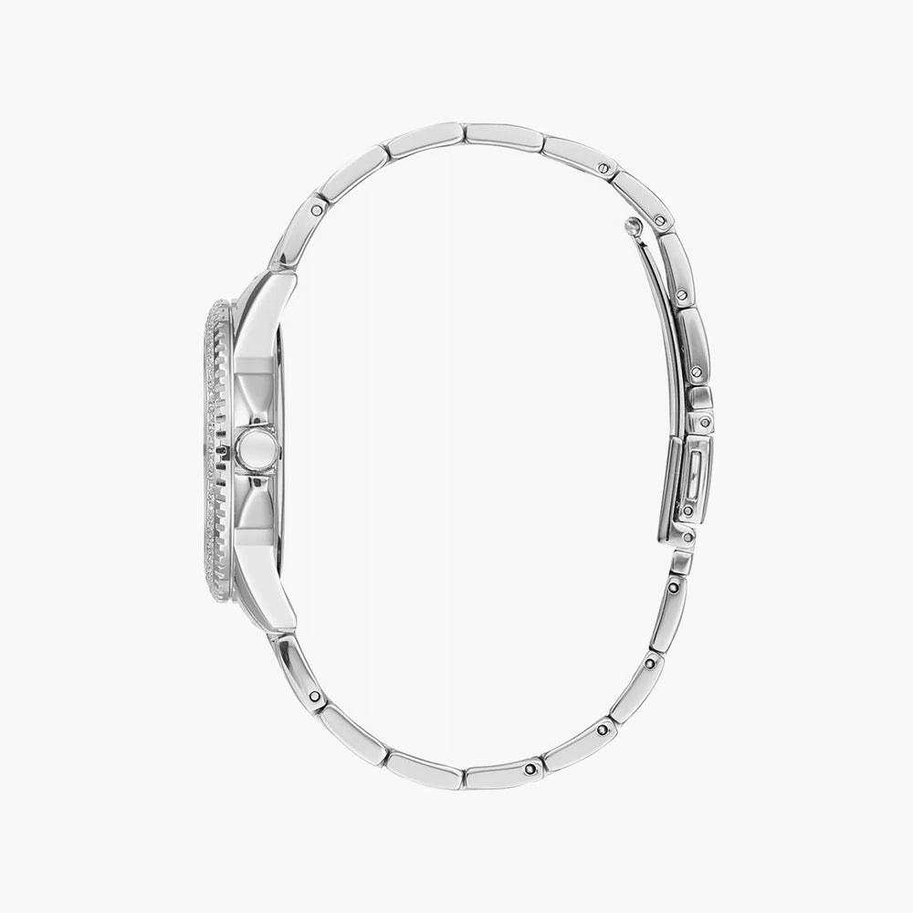 Guess Watches Women's Silver Stainless Steel, Silver Dial | W1235l1 by i-watch