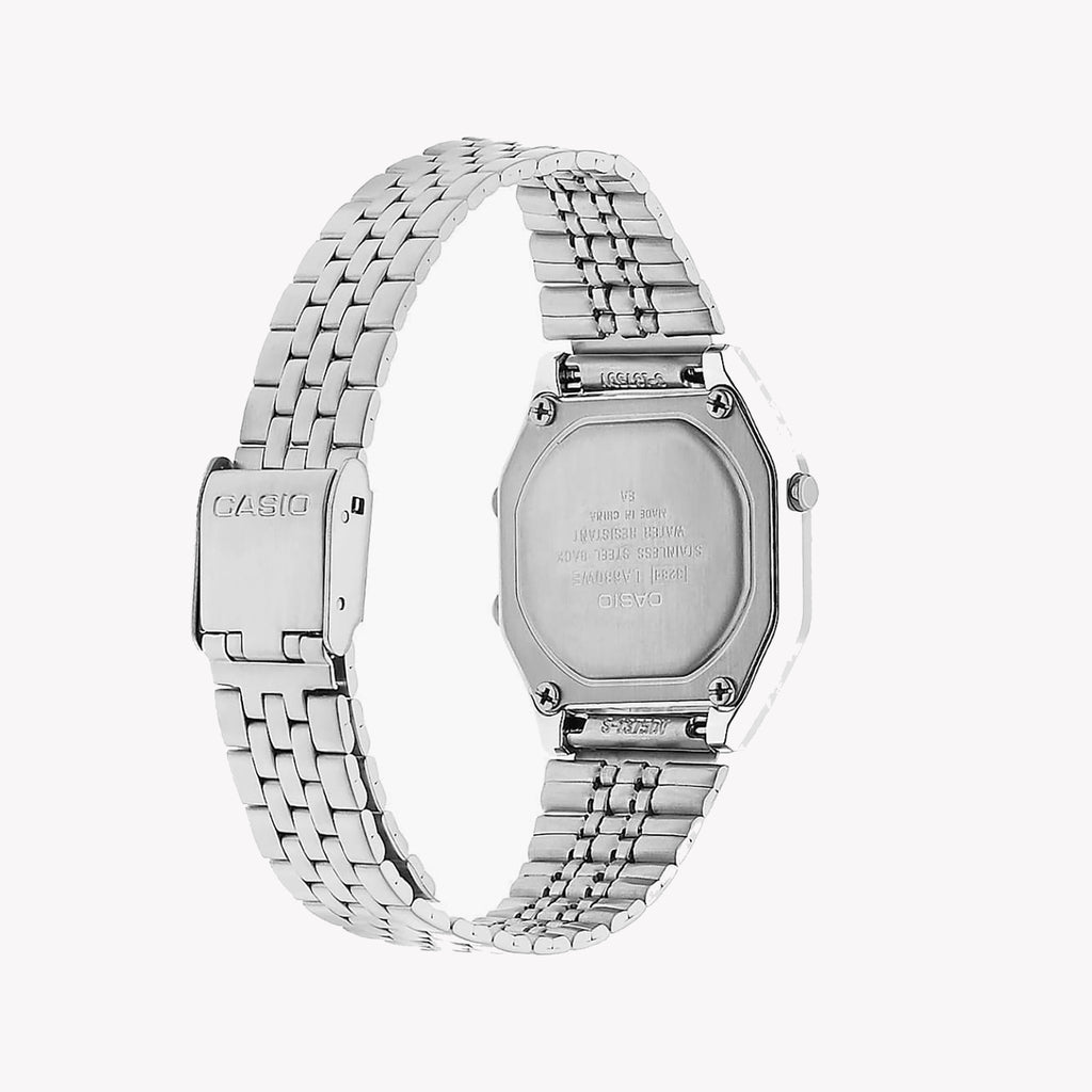 CASIO LA-680WEA-1EF - ELEGANTLY TIMELESS UNISEX WATCH WITH SLEEK SILVER DESIGN & DIGITAL PRECISION-i-Watch-2