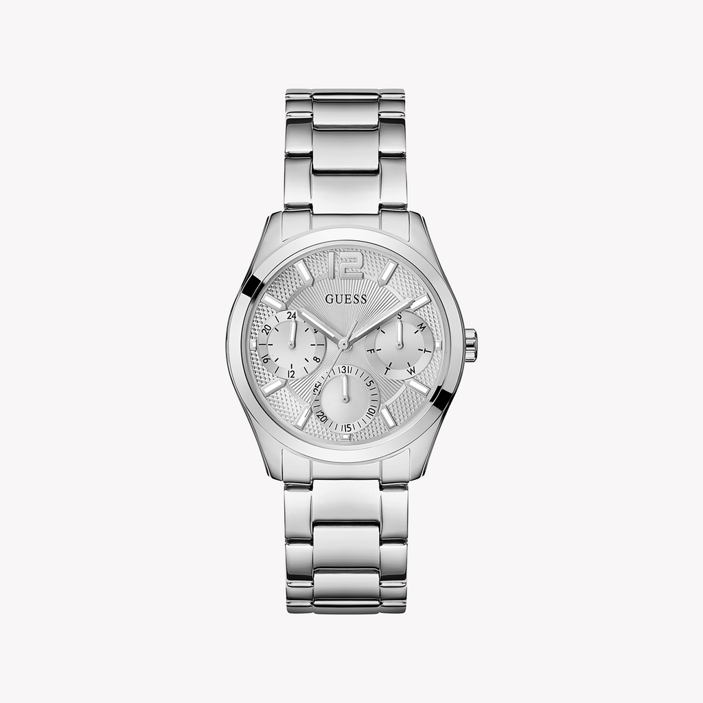 GUESS GW0760L1 ELEGANT TIMEPIECE - MODERN WOMAN'S STAINLESS STEEL WATCH