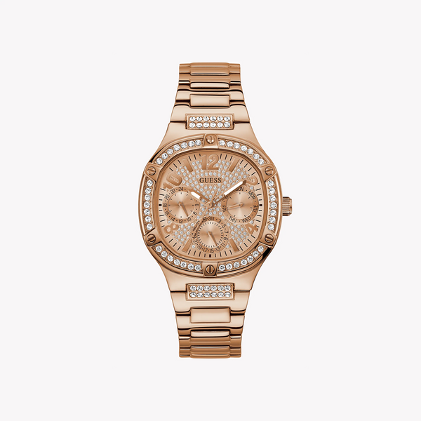 Guess Women's Rose Gold Watch, Rose Gold Dial | Gw0558l3 by i-watch