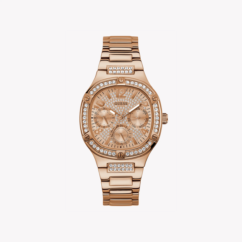 Guess Women's Rose Gold Watch, Rose Gold Dial | Gw0558l3 by i-watch