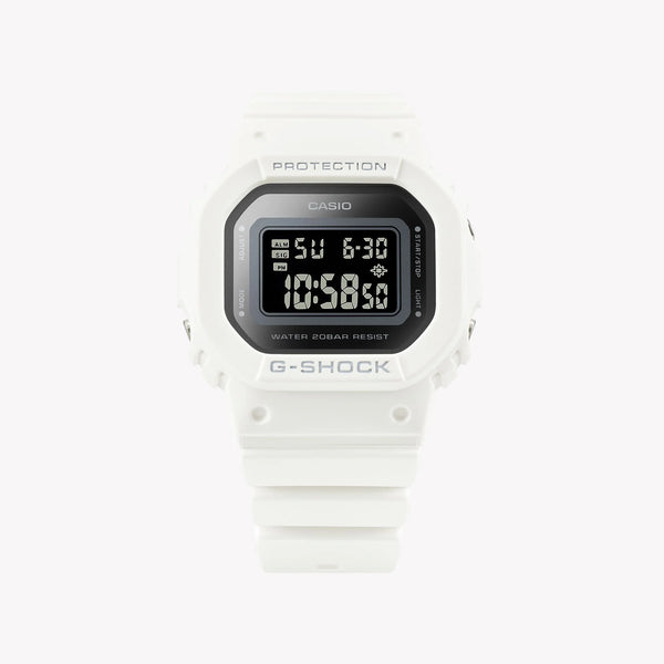 G-Shock Unisex White Resin Watch, Sporty Style | Gmd-S5600-7dr by i-watch