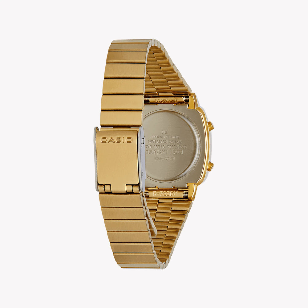 Casio Women's Silver Watch, Resin Case | La-670wega-1ef by i-watch