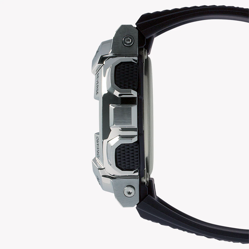 Casio G-Shock Gm-110-1adr - Adventure Awaits Men's Sporty Timepiece With Silver Case & Black Band by i-watch