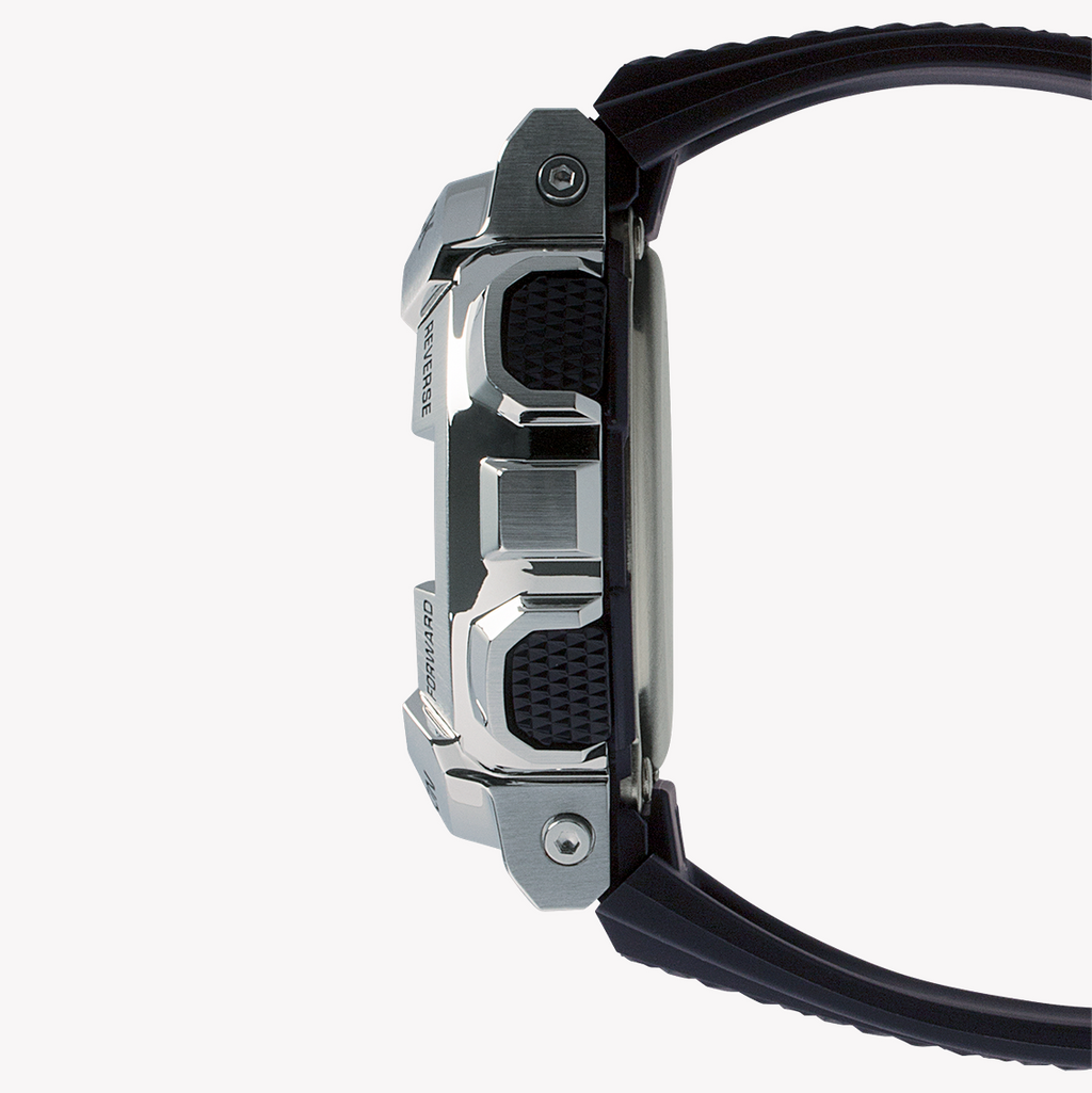 CASIO G-SHOCK GM-110-1ADR - ADVENTURE AWAITS MEN'S SPORTY TIMEPIECE WITH SILVER CASE & BLACK BAND-i-Watch-6