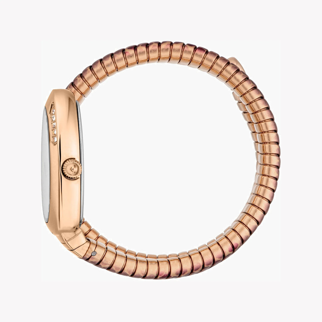 JUST CAVALLI Women's Watch with Rose Gold Stainless Steel Case and Rose Gold & Red Brown Stainless Steel Band-i-Watch-2