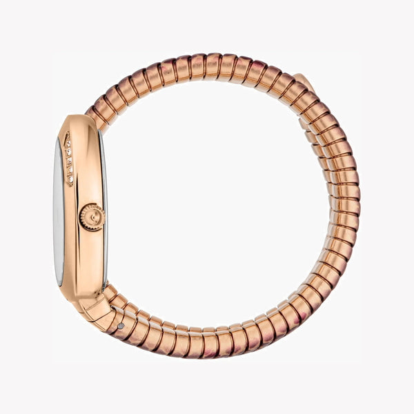 Just Cavalli Women's Rose Gold Stainless Steel Watch, Rose Gold & Red Brown Band | Jc1l251m0065 by i-watch
