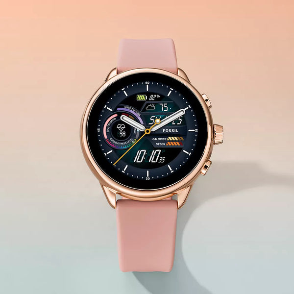 Fossil Men's Rose Gold Smartwatch, Black Dial | Ftw4071 by i-watch