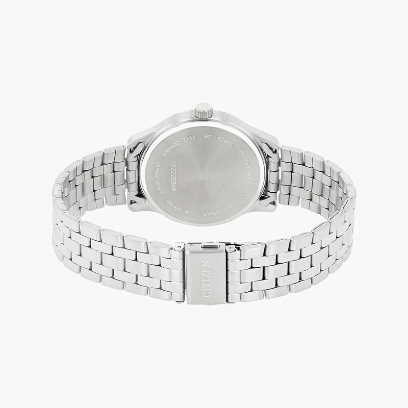 Citizen Men's Stainless Steel Watch, Black Dial | Bi1050-81e by i-watch