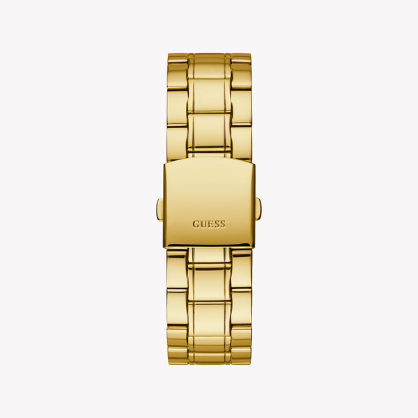 Guess Watches Men's Gold Stainless Steel, Black Dial | W1315g2 by i-watch