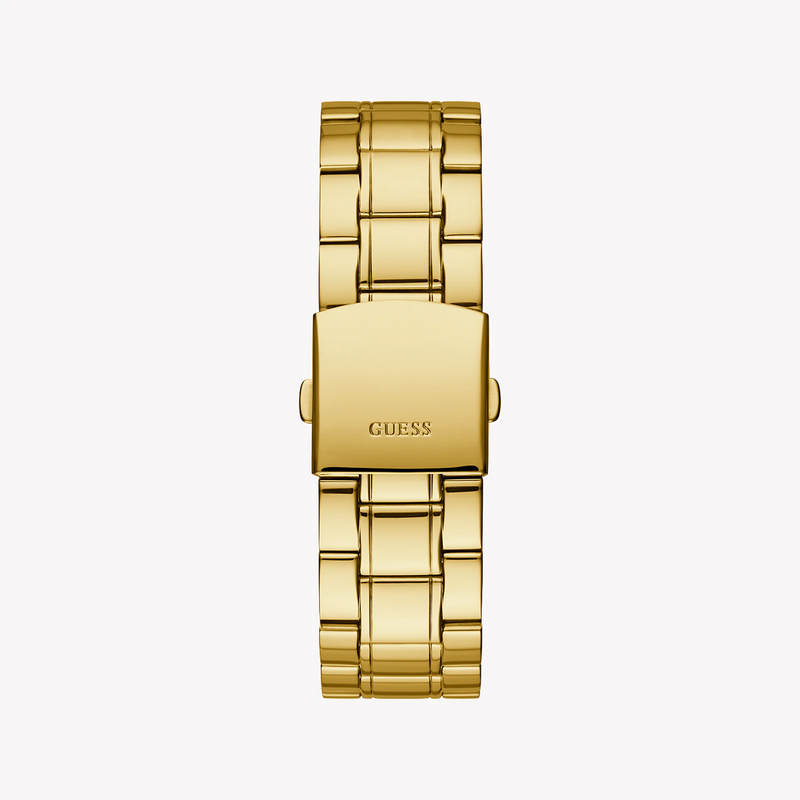 Guess Watches Men's Gold Stainless Steel, Black Dial | W1315g2 by i-watch