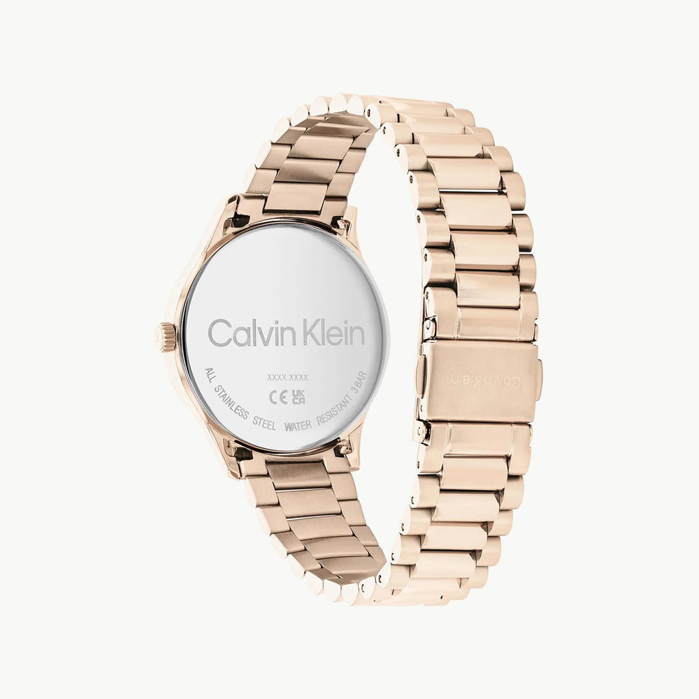 Ck Calvin Klein Women's Rose Gold Watch, Stainless Steel | K3m221c6 by i-watch