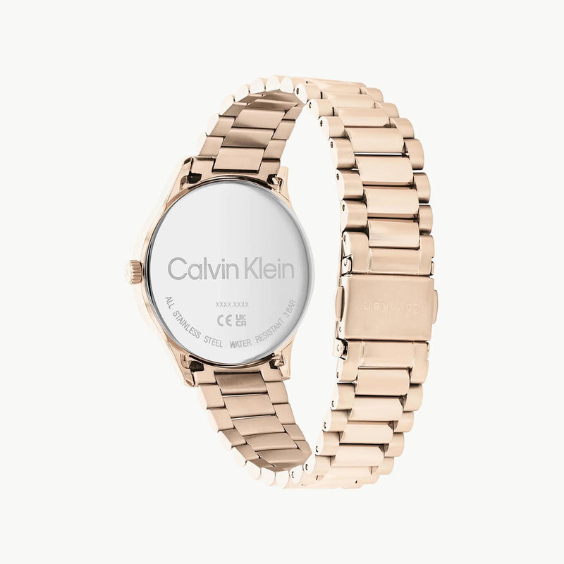 Ck Calvin Klein Women's Rose Gold Watch, Stainless Steel | K3m221c6 by i-watch