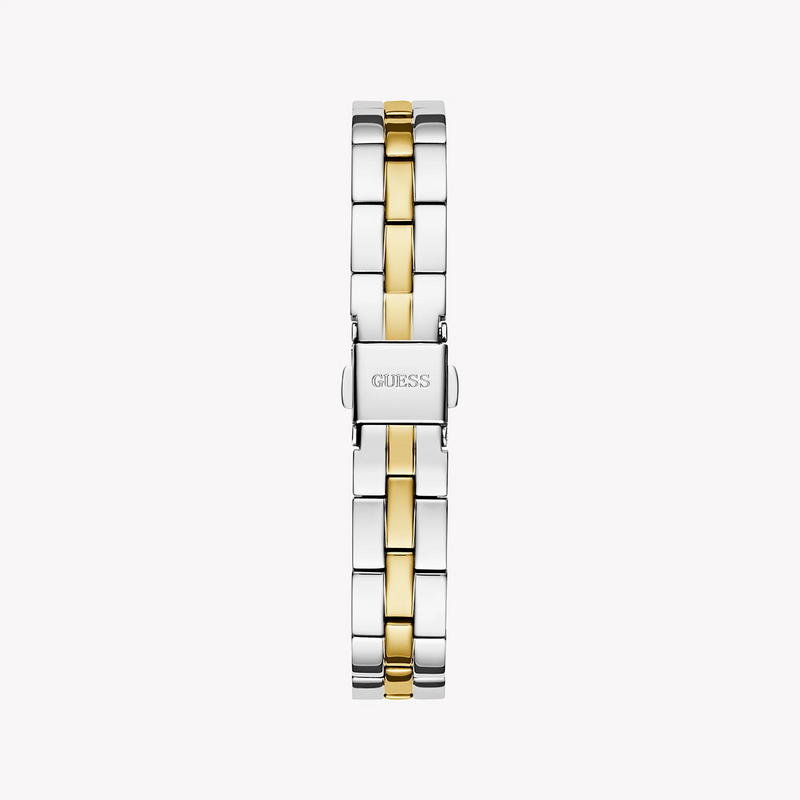 Guess Women's Gold/Silver Stainless Steel Watch, Silver Dial | Gw0762l5 by i-watch