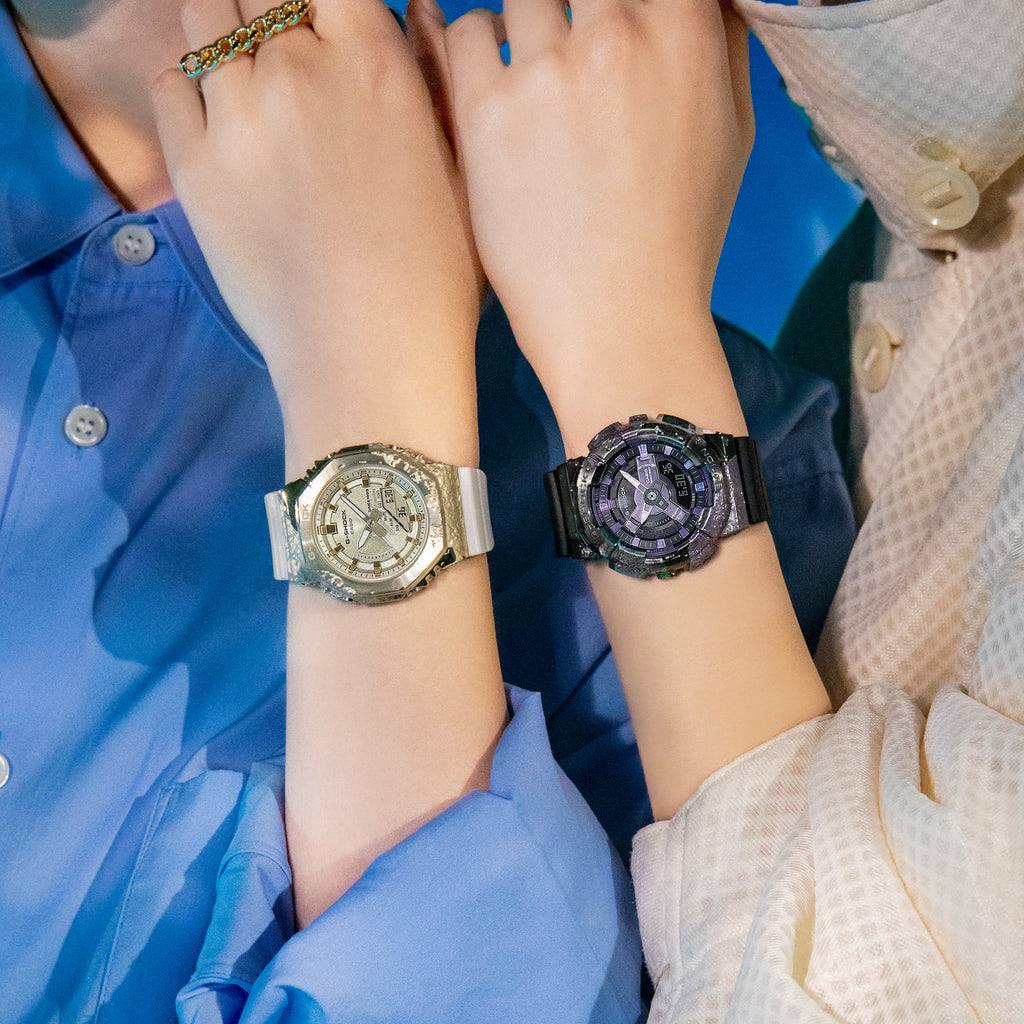 CASIO G-SHOCK GM-S114GEM-1A2ER DYNAMISCHE VIELSEITIGKEIT – mutige Abenteueruhr in Schwarz und Lila