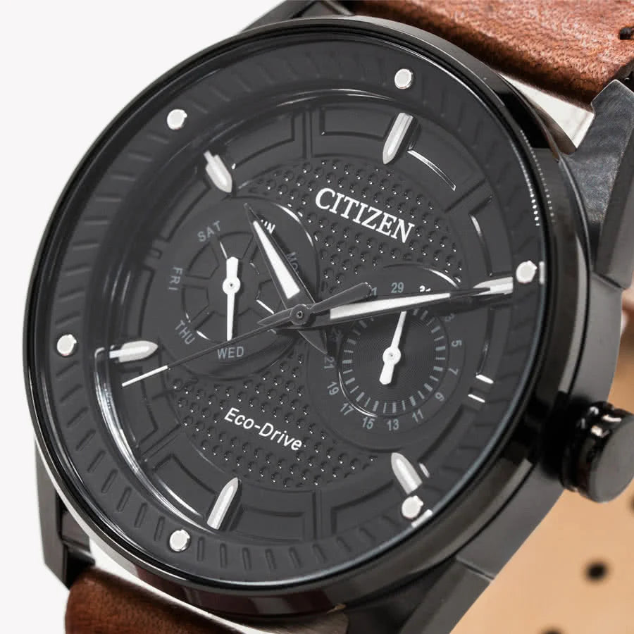 Citizen Bu4028-18e - Powerful Performance Men's Watch With Eco-Drive Functionality by i-watch