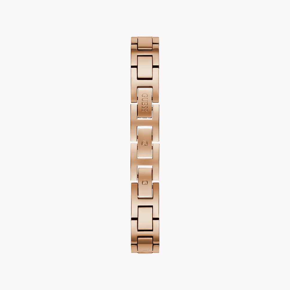 Guess Women's Rose Gold Stainless Steel Watch, Rose Gold Dial | Gw0022l3 by i-watch