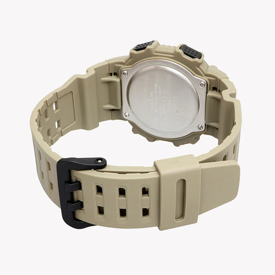 Casio Men's Gray Resin Watch, Digital Display | W-737hx-5avdf by i-watch