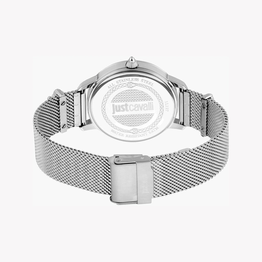 JUST CAVALLI Women's Watch with Silver Stainless Steel Case and Silver Stainless Steel Band-i-Watch-3