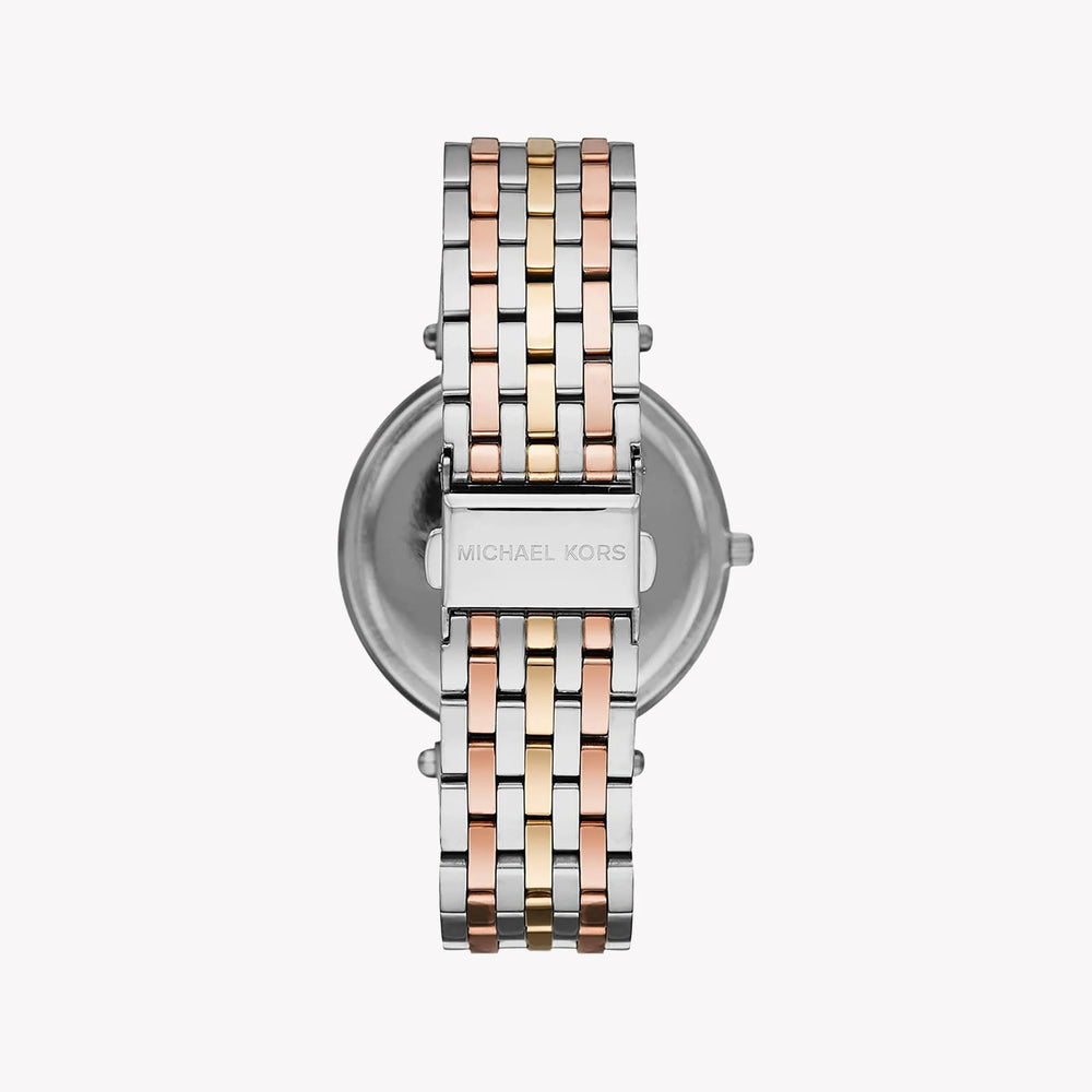 Michael Kors Women's Silver/Rose Gold Watch, Silver Dial | Mk3203 by i-watch