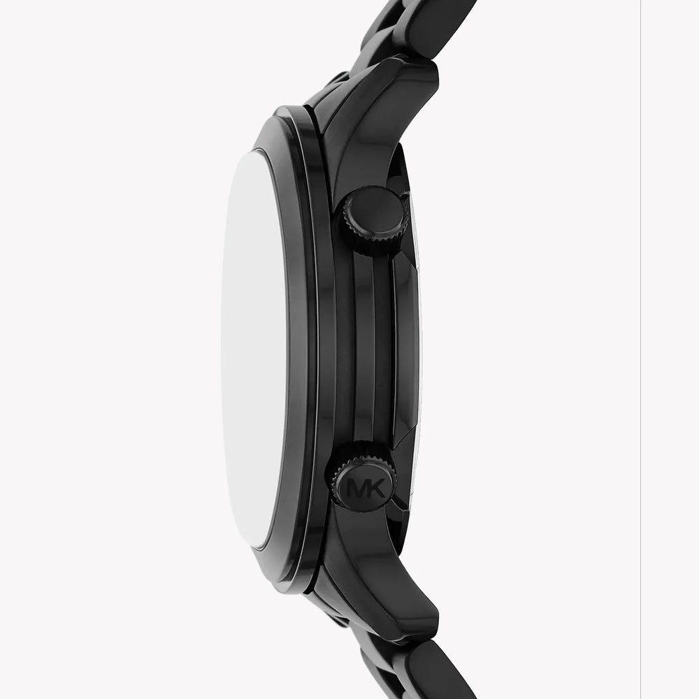Michael Kors Men's Black Stainless Steel Watch, Black Dial | Mk9110 by i-watch