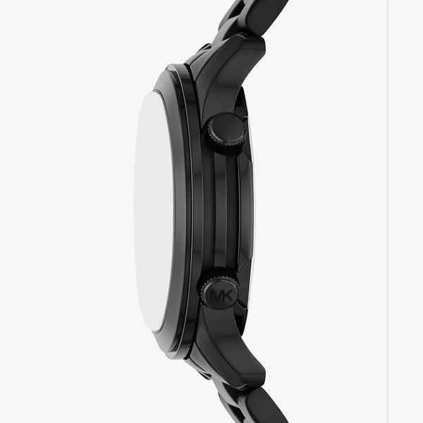 Michael Kors Men's Black Stainless Steel Watch, Black Dial | Mk9110 by i-watch