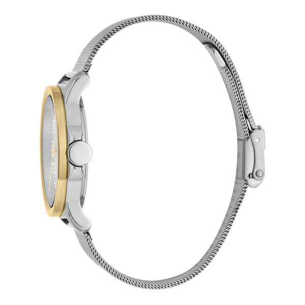 Esprit Women's Watch With Silver Stainless Steel Case And Silver Stainless Steel Band by i-watch