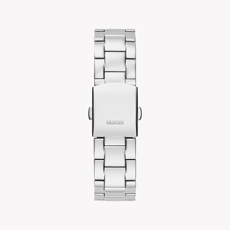 Guess Women's Silver Stainless Steel Watch, White Dial | Gw0314l1 by i-watch