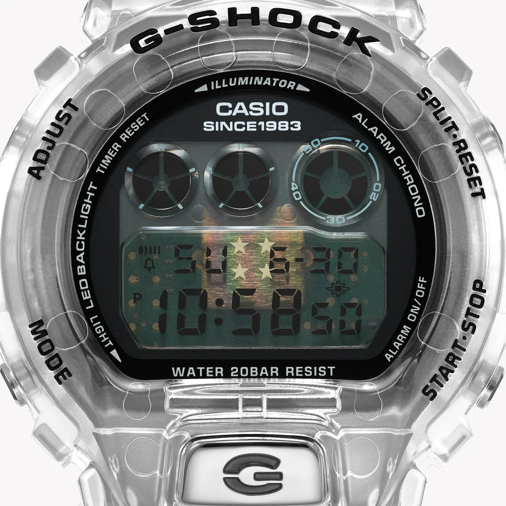Casio G-Shock Men's Translucent Resin Watch, Digital | Dw-6940rx-7er