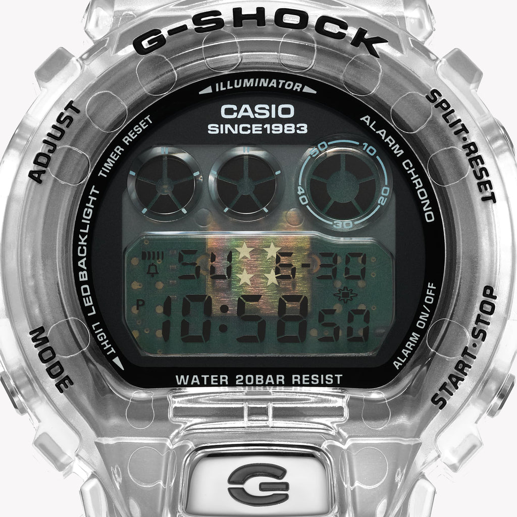 Casio G-Shock Men's Translucent Resin Watch, Digital | Dw-6940rx-7er