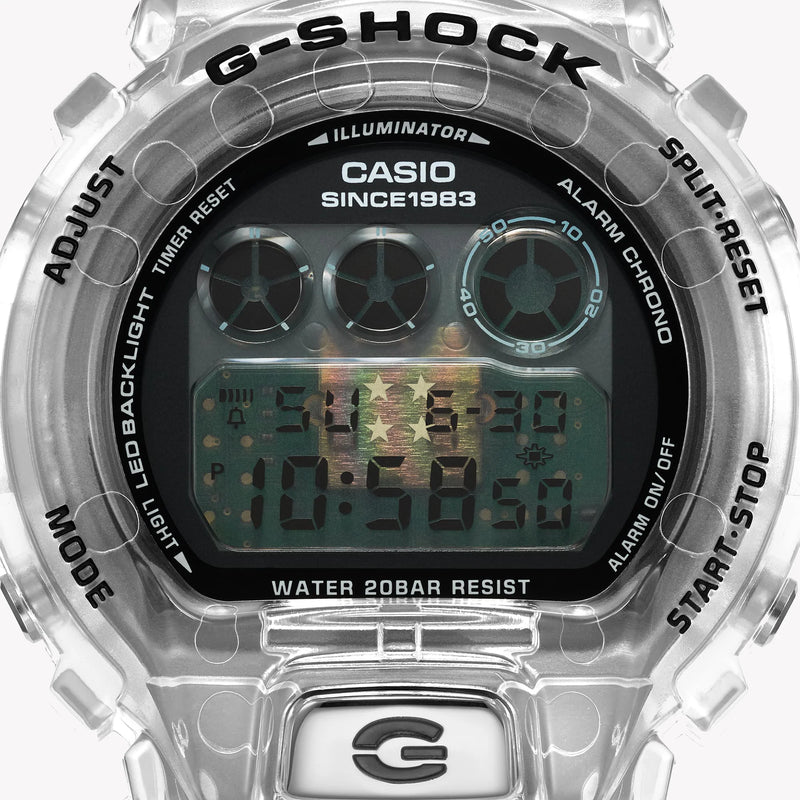 Casio G-Shock Men's Translucent Resin Watch, Digital | Dw-6940rx-7er