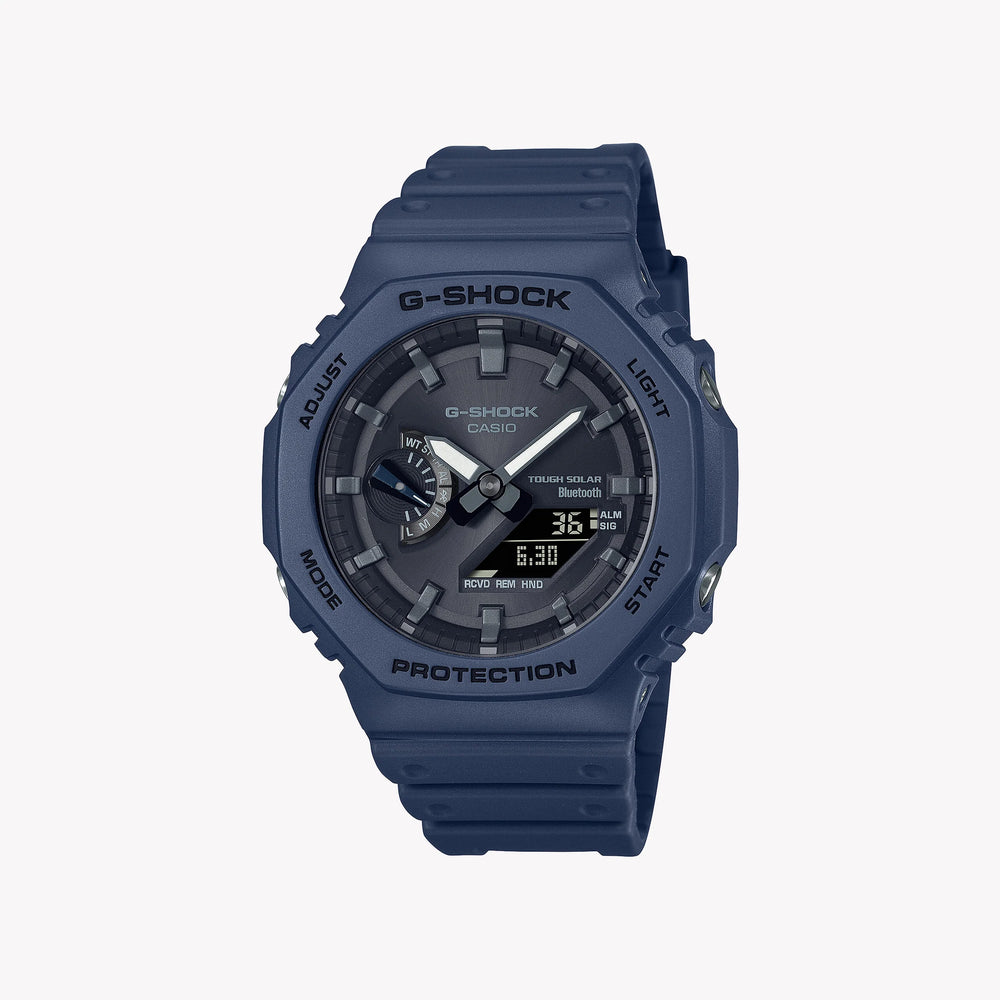 Casio Men's Blue Resin Watch, Carbon & Resin | Ga-B2100-2aer by i-watch