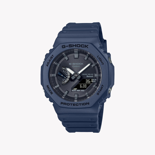Casio Men's Blue Resin Watch, Carbon & Resin | Ga-B2100-2aer by i-watch