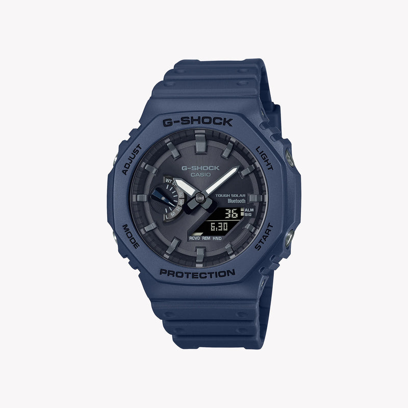 Casio Men's Blue Resin Watch, Carbon & Resin | Ga-B2100-2aer by i-watch