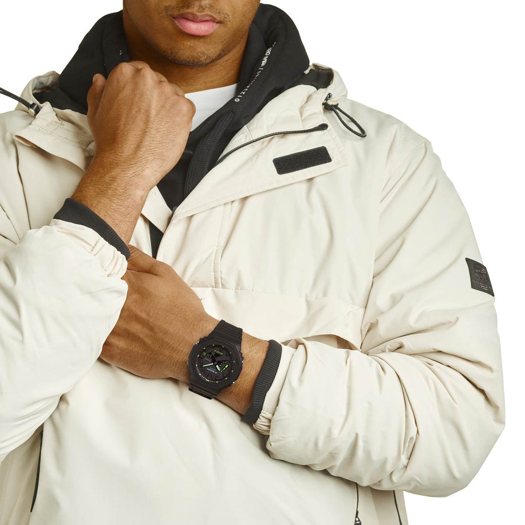 CASIO G-SHOCK GA-2100-1A3ER OAK - أناقة قوية للمغامرة والأناقة الرجالية