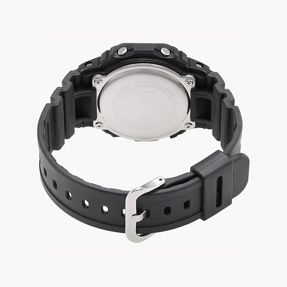 Casio G-Shock Dw-5600e-1vdf - Tough Style Unleashed Men's Resin Watch With Black Dial & Versatile Functions by i-watch