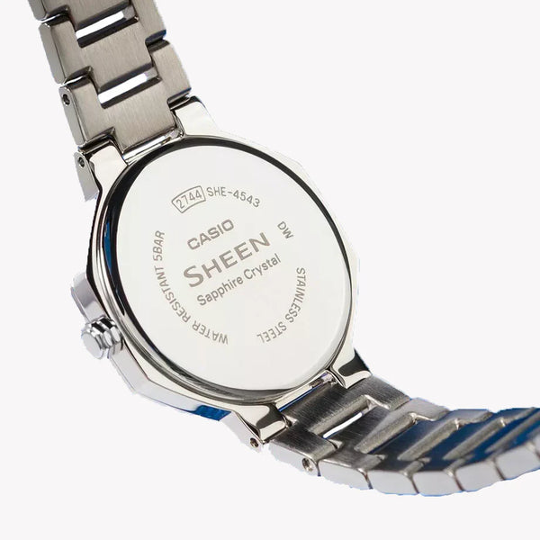 Sheen Women's Stainless Steel Watch, Silver Dial | She-4543d-7auer by i-watch