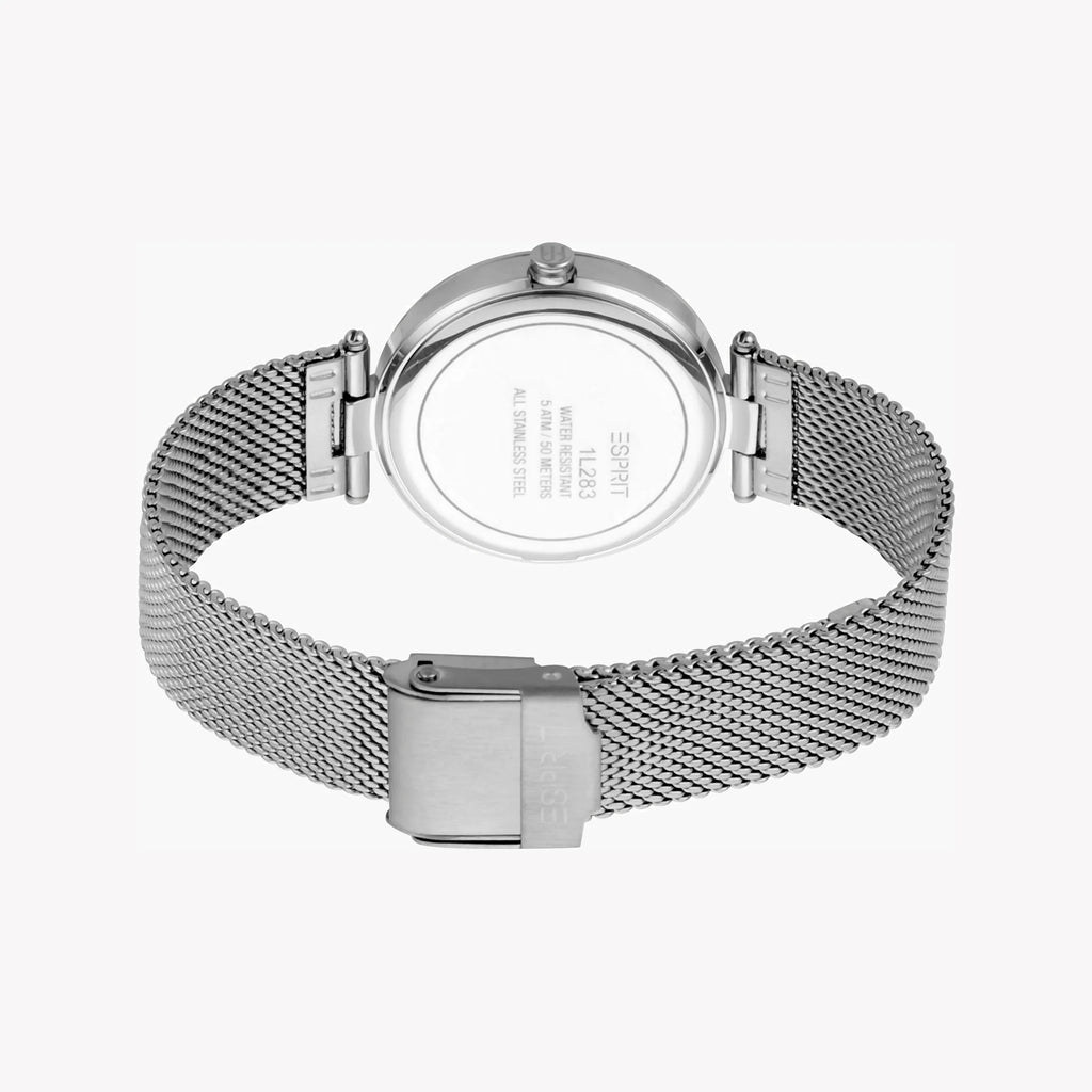 ESPRIT Women's Watch with Silver Stainless Steel Case and Silver Stainless Steel Band-i-Watch-3