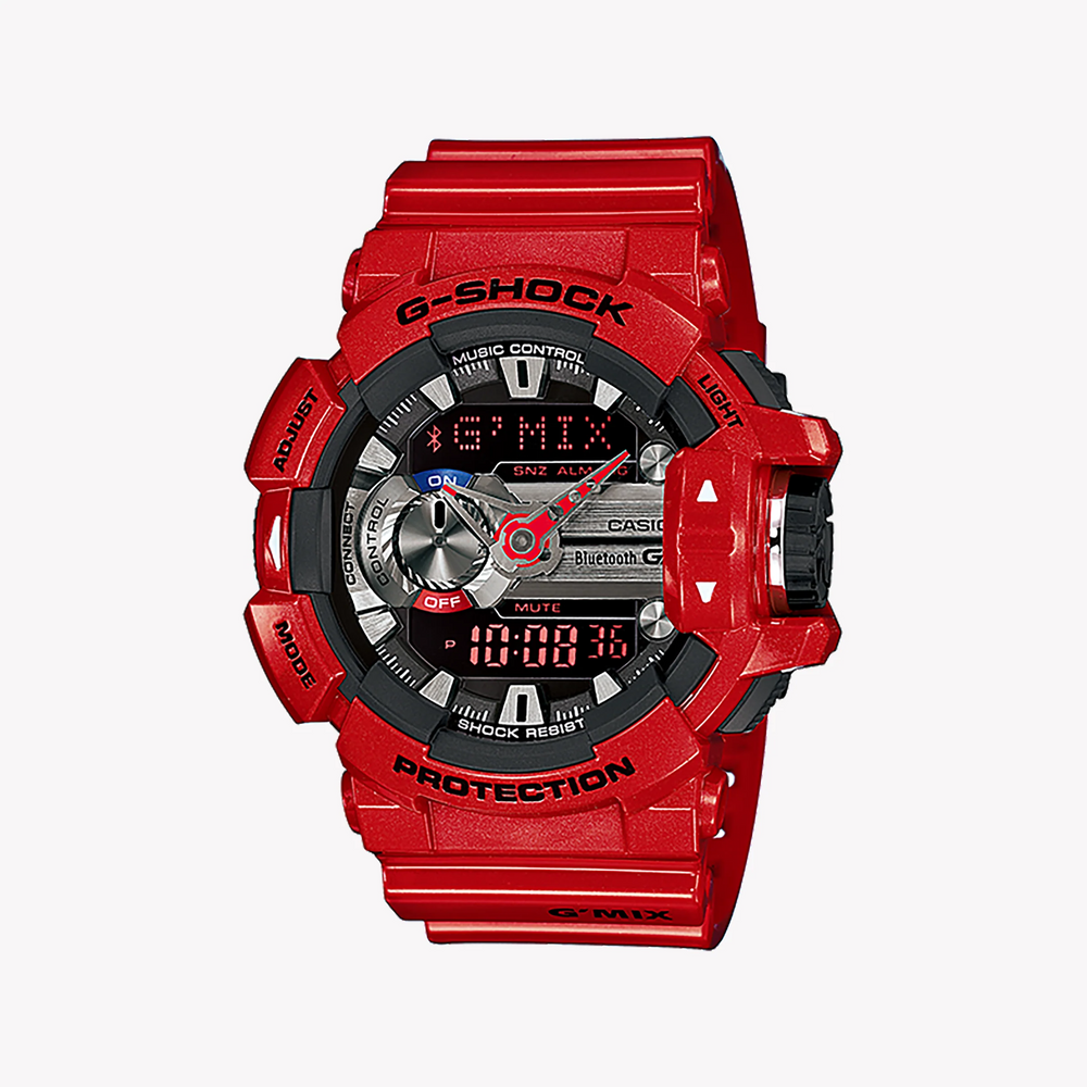 Casio G-Shock Gba-400-4adr Adventure Ready - Bold Red Men's Watch With Bluetooth & 200m Water Resistance by i-watch