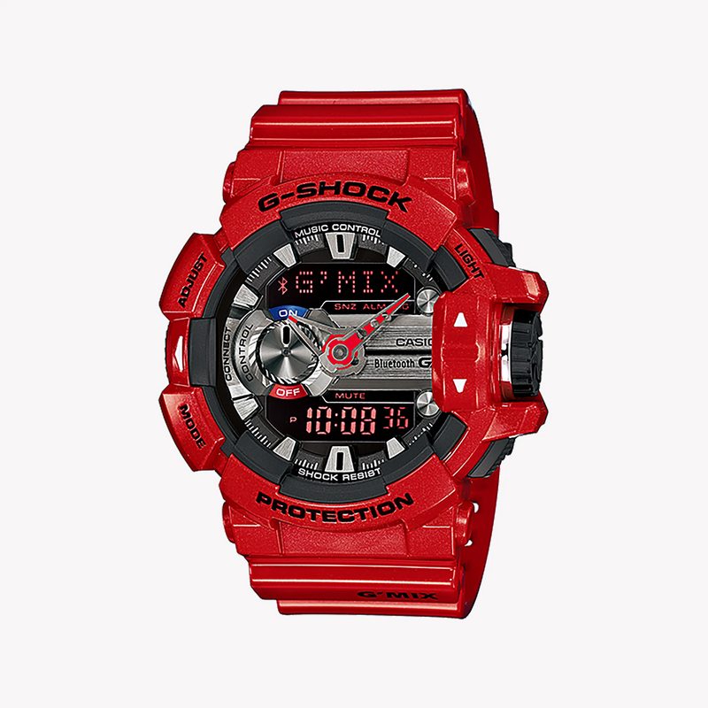 Casio G-Shock Gba-400-4adr Adventure Ready - Bold Red Men's Watch With Bluetooth & 200m Water Resistance by i-watch
