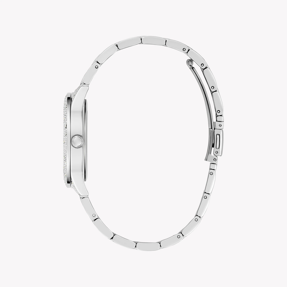 Guess Women's Silver Stainless Steel Watch, Silver Dial | Gw0746l1 by i-watch