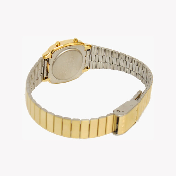 Casio Unisex Silver Resin Watch, Stainless Steel Band | La670wga-1df by i-watch