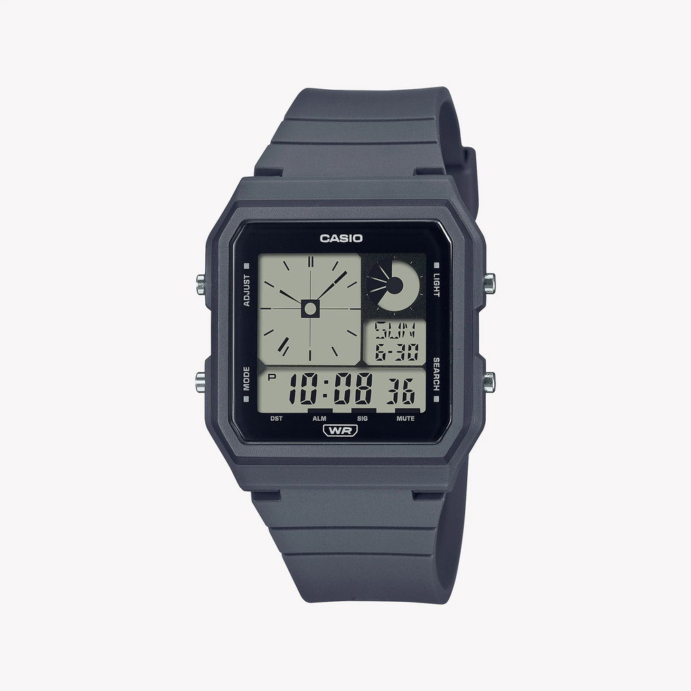 Casio Lf-20w-8a2df Sporty & Sleek - Functional Timekeeping For Every Adventure Unisex Watch With Black Resin BAnd and Digital Display by i-watch