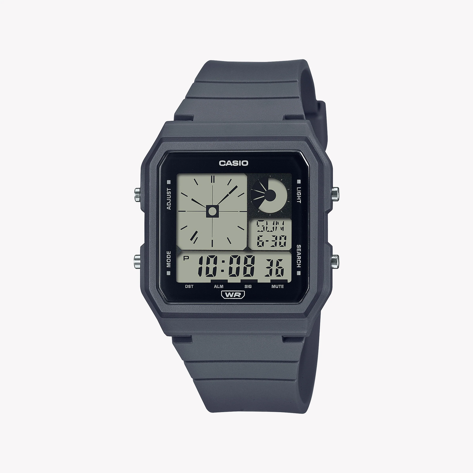 Casio Lf-20w-8a2df Sporty & Sleek - Functional Timekeeping For Every Adventure Unisex Watch With Black Resin BAnd and Digital Display by i-watch