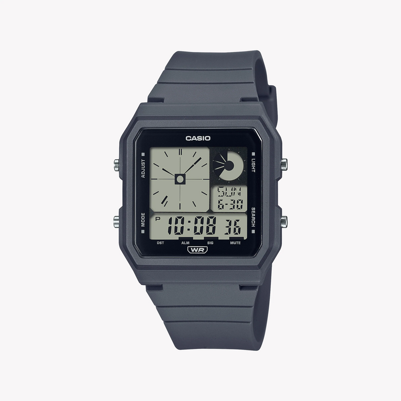 Casio Lf-20w-8a2df Sporty & Sleek - Functional Timekeeping For Every Adventure Unisex Watch With Black Resin BAnd and Digital Display by i-watch