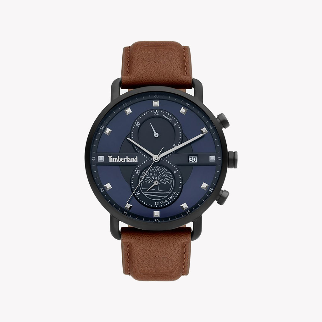 TIMBERLAND TDWGF2101003 ADVENTURE READY - MEN'S WATCH WITH BLACK STAINLESS STEEL CASE & BLUE DIAL