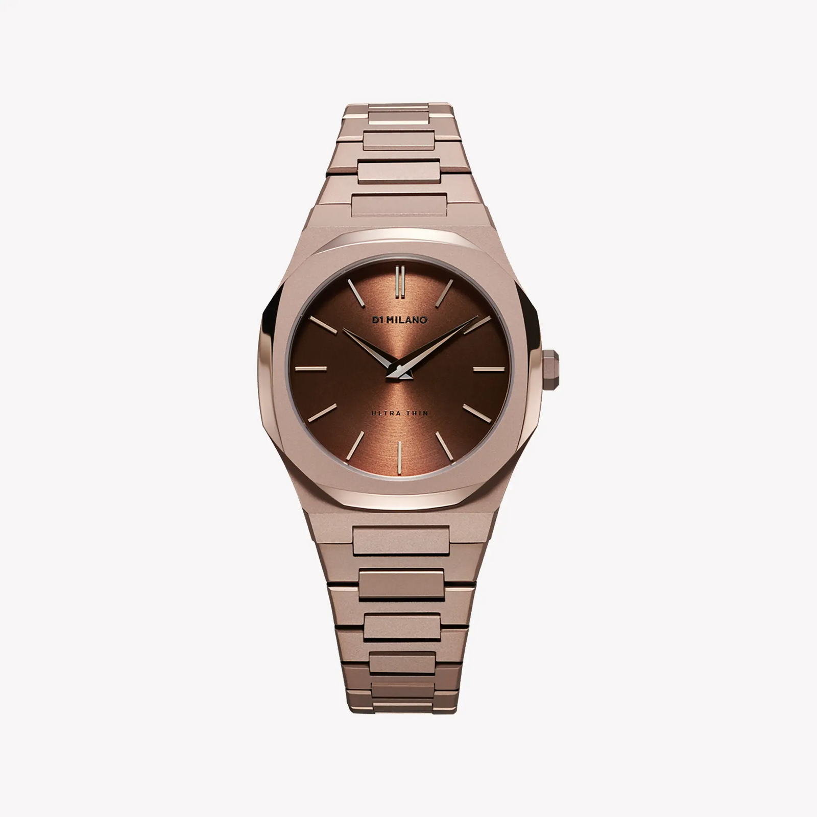 D1 MILANO Women's Rose Gold Watch, Brown Dial | D1-UTBL15 by i-watch