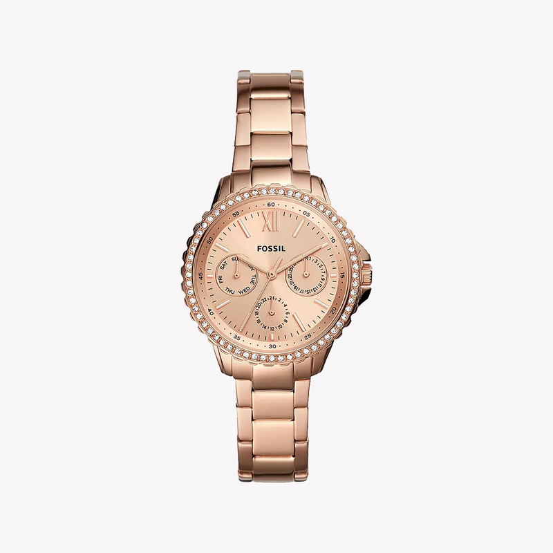 Fossil Women's Rose Gold Watch, Stainless Steel | Es4782 by i-watch