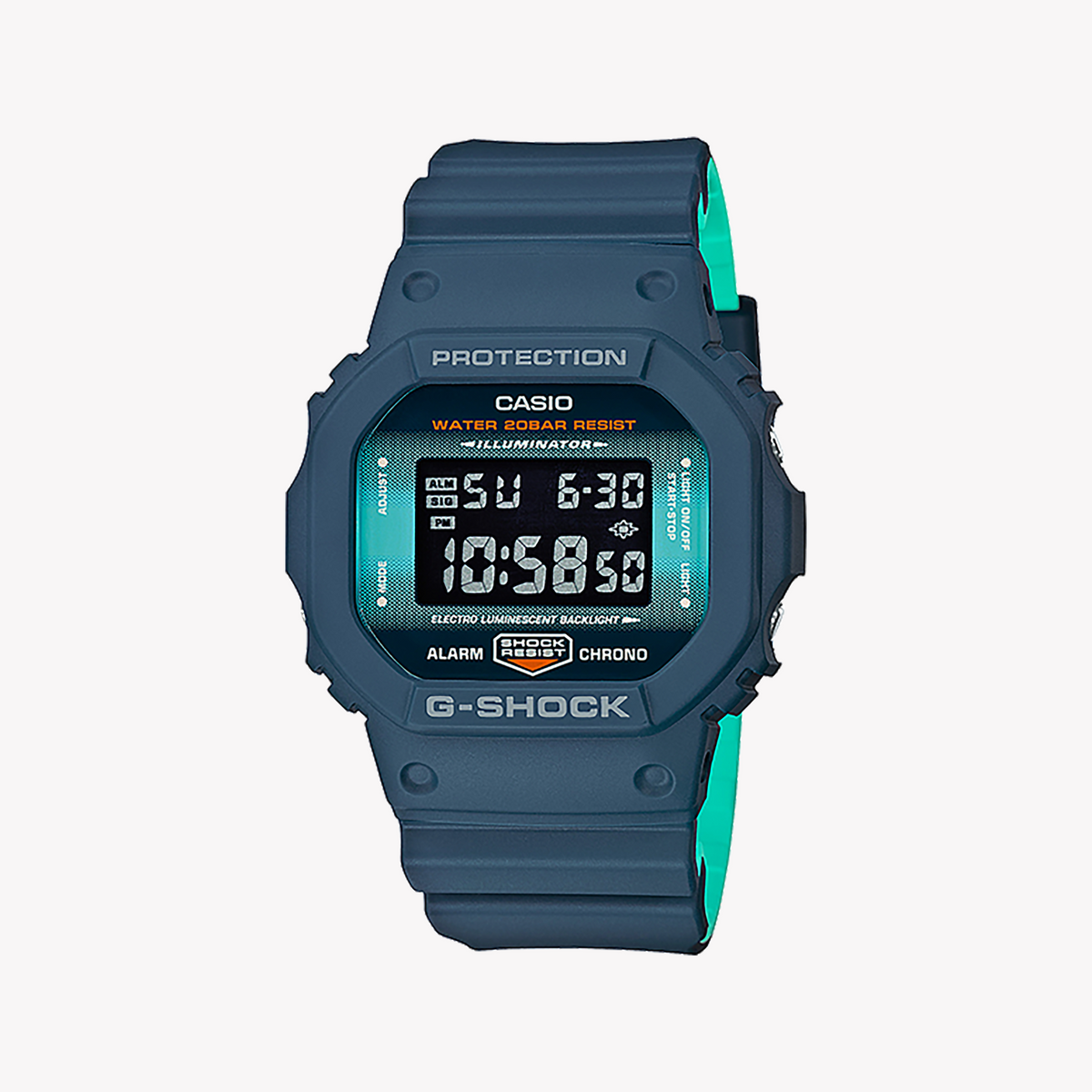 CASIO G-SHOCK DW-5600CC-2DR - ADVENTURE-READY BLUE RESIN MEN'S WATCH