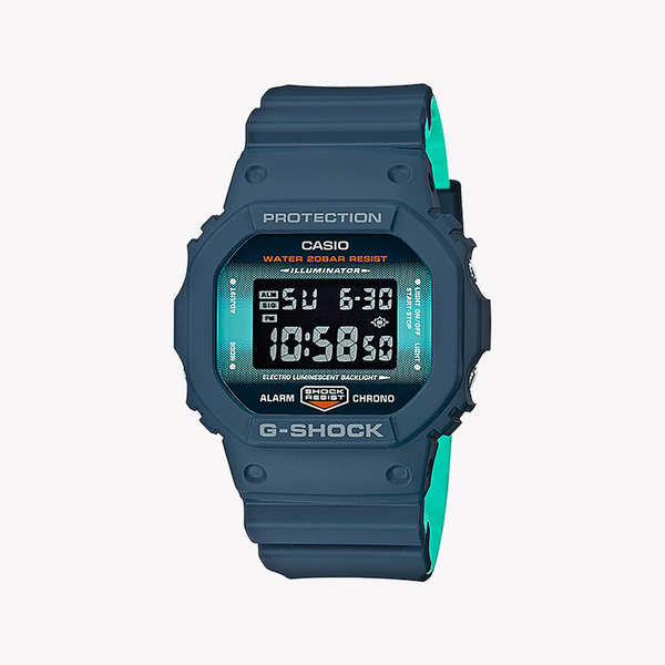 Casio G-Shock Dw-5600cc-2dr - Adventure-Ready Blue Resin Men's Watch by i-watch